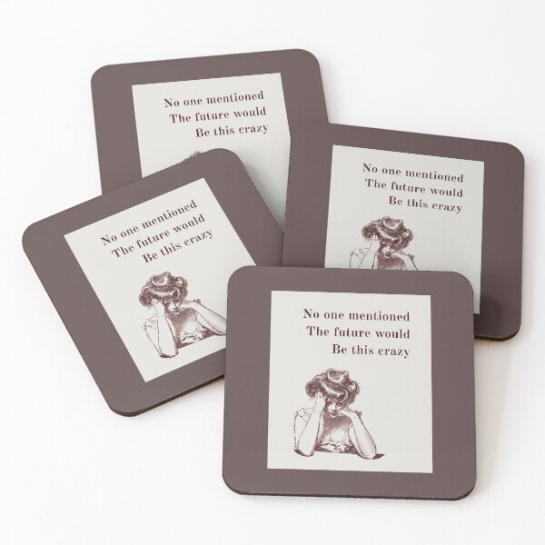Item preview, Future would be this crazy, Vintage Woman, oppressed, words designed and sold by AASparksDesigns.