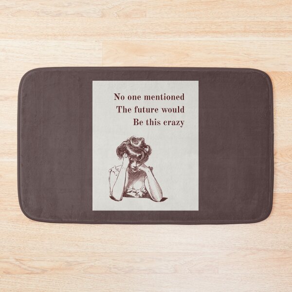 Item preview, Future would be this crazy, Vintage Woman, oppressed, words designed and sold by AASparksDesigns.