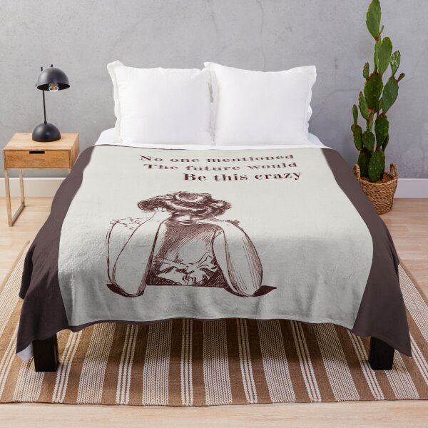 Item preview, Future would be this crazy, Vintage Woman, oppressed, words designed and sold by AASparksDesigns.