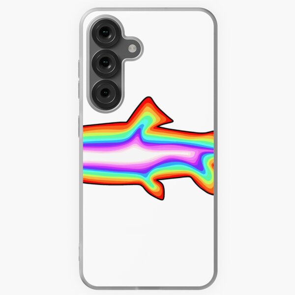 Vista previa del artículo con la obra «trucha arcoiris», diseñado y vendido por Rylee Mitchell.