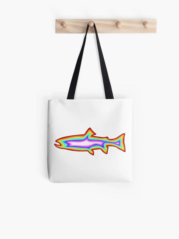 Thumbnail 1 of 2, Tote Bag, Fish designed and sold by Rylee Mitchell.