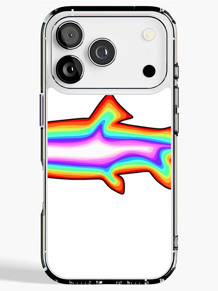 Aperçu 1 sur 5. Coque iPhone avec l'œuvre Poisson créée et vendue par Rylee Mitchell.
