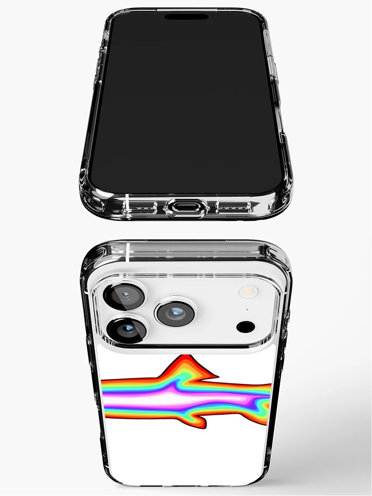 Aperçu 3 sur 5. Coque iPhone avec l'œuvre Poisson créée et vendue par Rylee Mitchell.