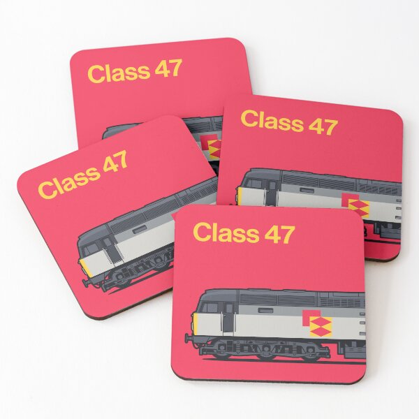 Item preview, Class 47 Freight Distribution Red Train Side England UK designed and sold by VoodooCircus.