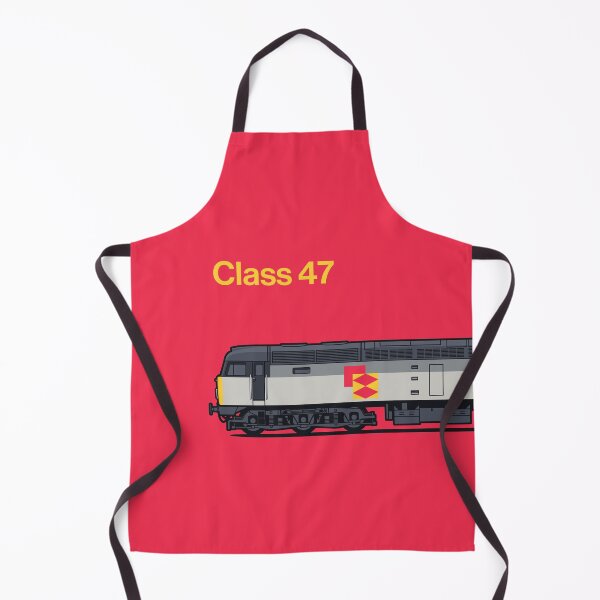 Item preview, Class 47 Freight Distribution Red Train Side England UK designed and sold by VoodooCircus.