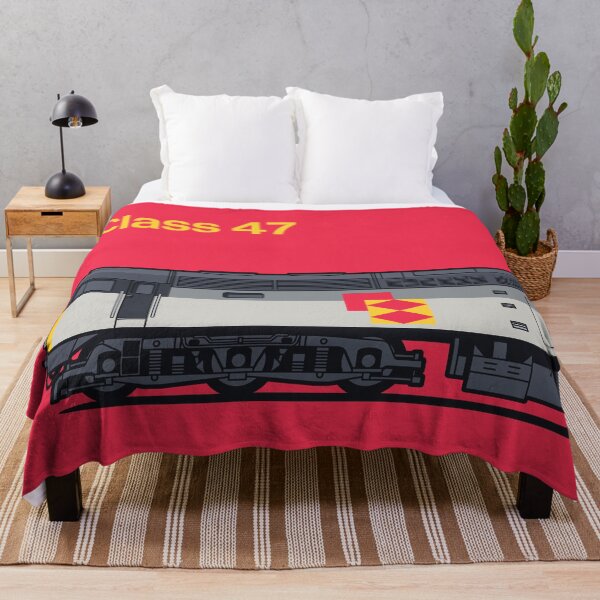 Item preview, Class 47 Freight Distribution Red Train Side England UK designed and sold by VoodooCircus.