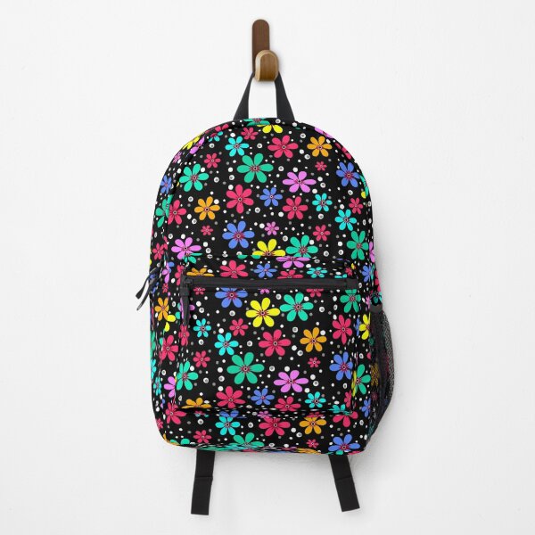 Item preview, Summer bright colorful floral retro pattern designed and sold by fuzzyfox.