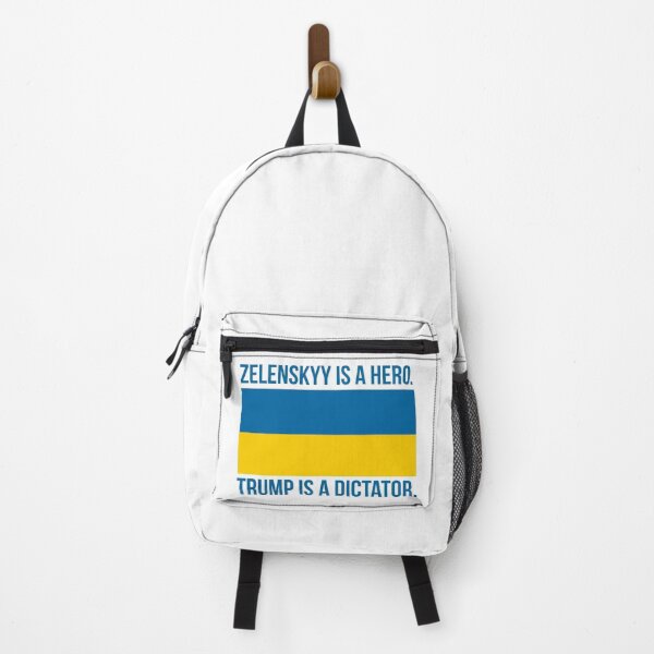 Item preview, Zelenskyy is a hero. Trump is a dictator. designed and sold by Rachel the Artist .
