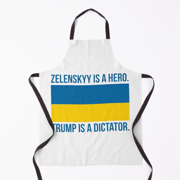 Item preview, Zelenskyy is a hero. Trump is a dictator.  designed and sold by Rachel the Artist .