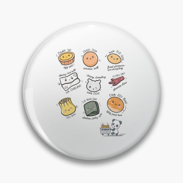 Item preview, Cute Kawaii Dim Sum Food Art designed and sold by JoelFox165.