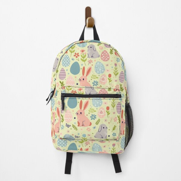Item preview, Easter Bunnies, Eggs, Flowers, and Butterflies Pattern designed and sold by Ghost on Toast.