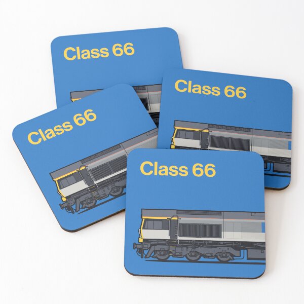 Item preview, Class 66 Freight Petroleum Blue Train Side England UK designed and sold by VoodooCircus.