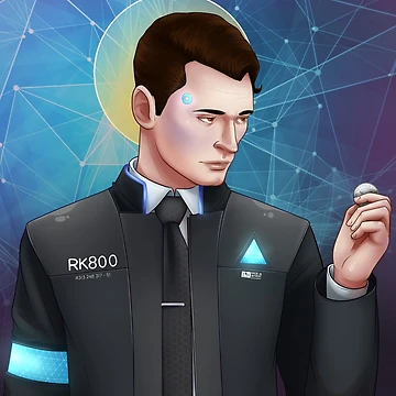 Artwork thumbnail, Connor - RK800 by itsAtomicDNA