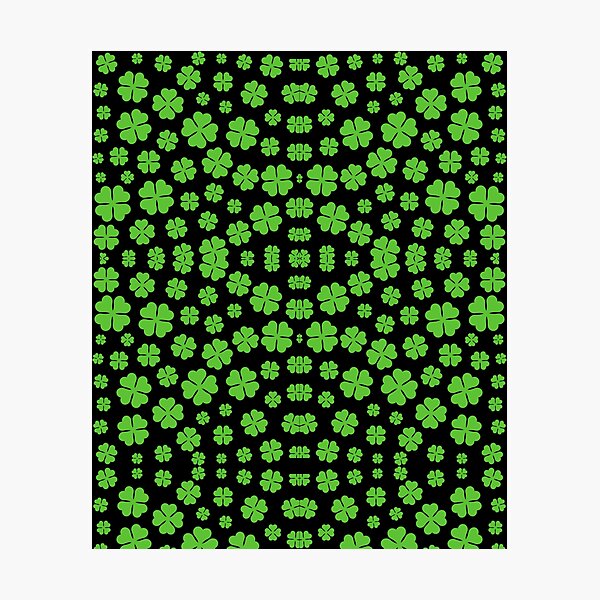 Item preview, Repeating Shamrock Pattern St Patrick's Day Pattern  designed and sold by FestivityFinds.