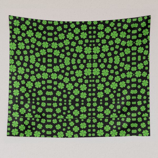 Item preview, Repeating Shamrock Pattern St Patrick's Day Pattern  designed and sold by FestivityFinds.