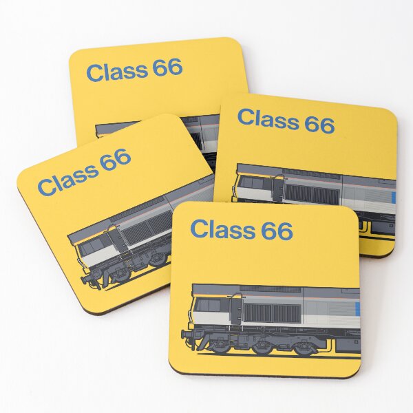 Item preview, Class 66 Freight Petroleum Yellow Train Side England UK designed and sold by VoodooCircus.