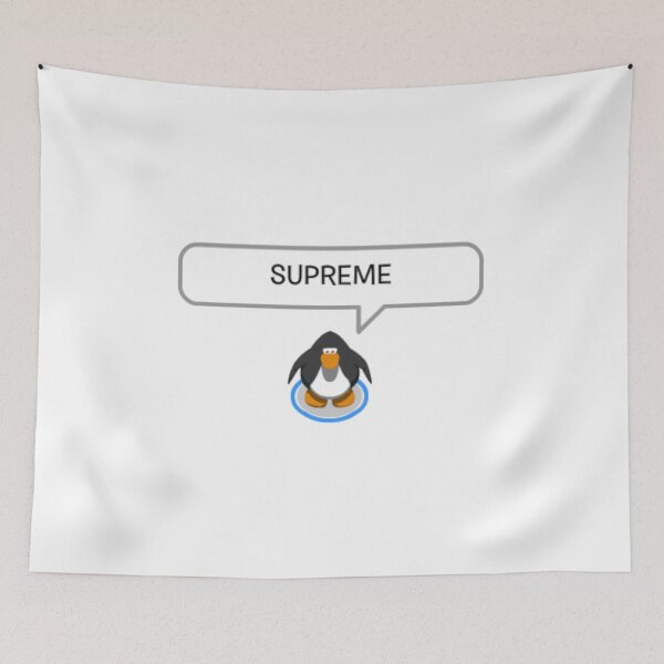 Item preview, suprememe penguin designed and sold by aurora-borealis.