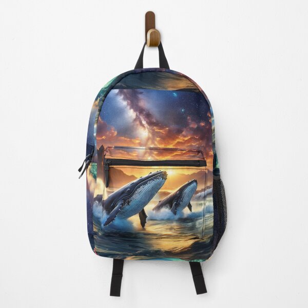 Item preview, Humpbacks At Sunset Design by Rich AMeN Gill designed and sold by RichAMeNGill.