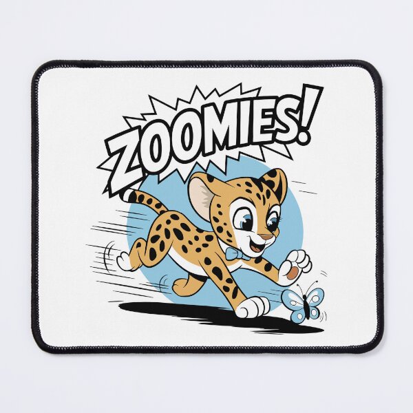 Item preview, Zoomies – Cheetah Chasing a Butterfly designed and sold by WildlifeInc.