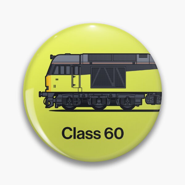 Item preview, Class 60 Lemon Train Side England UK designed and sold by VoodooCircus.