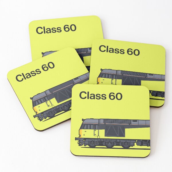 Item preview, Class 60 Lemon Train Side England UK designed and sold by VoodooCircus.