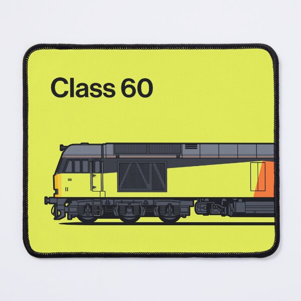 Item preview, Class 60 Lemon Train Side England UK designed and sold by VoodooCircus.