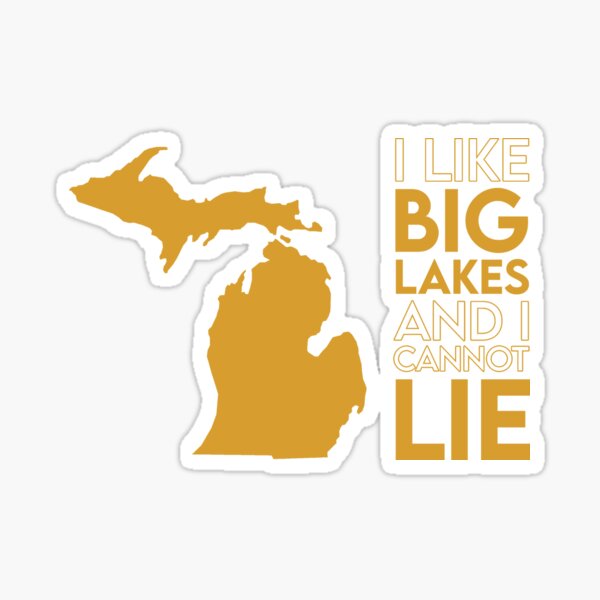 Item preview, I Like Big Lakes designed and sold by miscellominous.