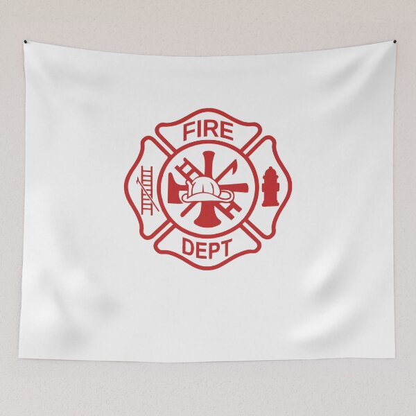 Item preview, Firefighter Maltese Cross Emblem designed and sold by JoelFox165.