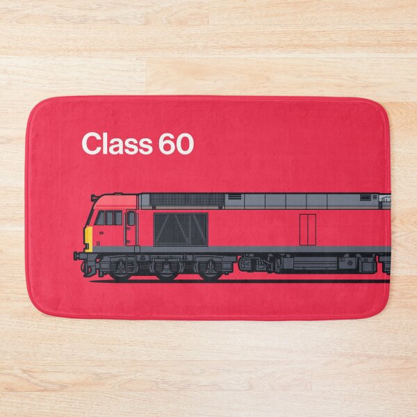 Item preview, Class 60 Red Train Side England UK designed and sold by VoodooCircus.