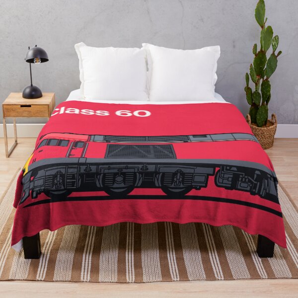 Item preview, Class 60 Red Train Side England UK designed and sold by VoodooCircus.