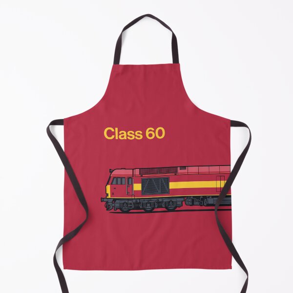 Item preview, Class 60 Burgundy Train Side England UK designed and sold by VoodooCircus.