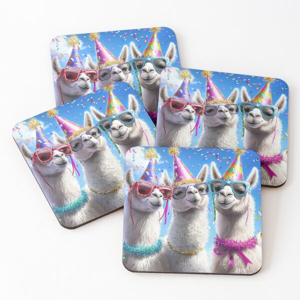 Item preview, Colorful Llama Celebration designed and sold by silp159.