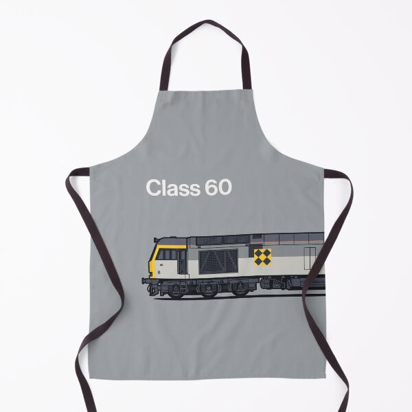 Item preview, Class 60 Freight Coal Grey Train Side England UK designed and sold by VoodooCircus.