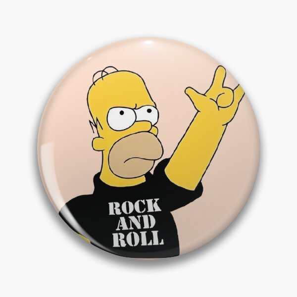Item preview, Homer rock and roll designed and sold by YChangShop.