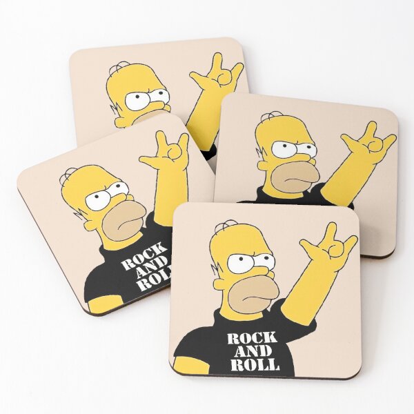 Item preview, Homer rock and roll designed and sold by YChangShop.