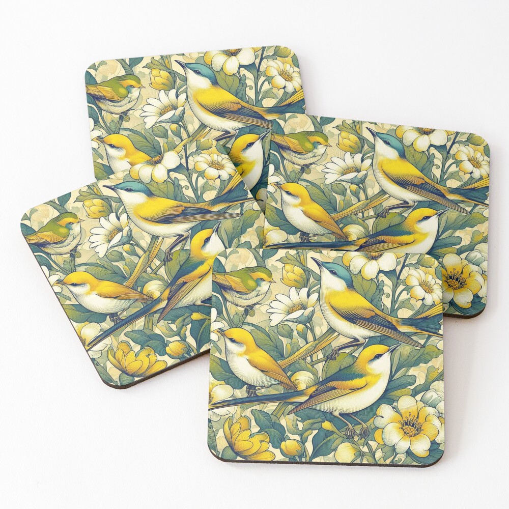 Item preview, Coasters (Set of 4) designed and sold by PiaMedeaDigital.