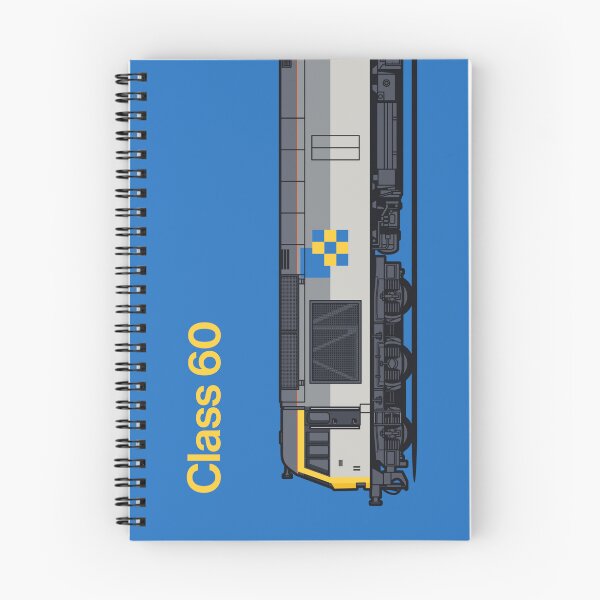 Item preview, Class 60 Freight Construction Blue Train Side England UK designed and sold by VoodooCircus.