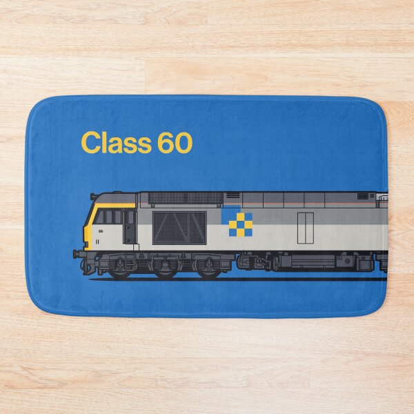 Item preview, Class 60 Freight Construction Blue Train Side England UK designed and sold by VoodooCircus.