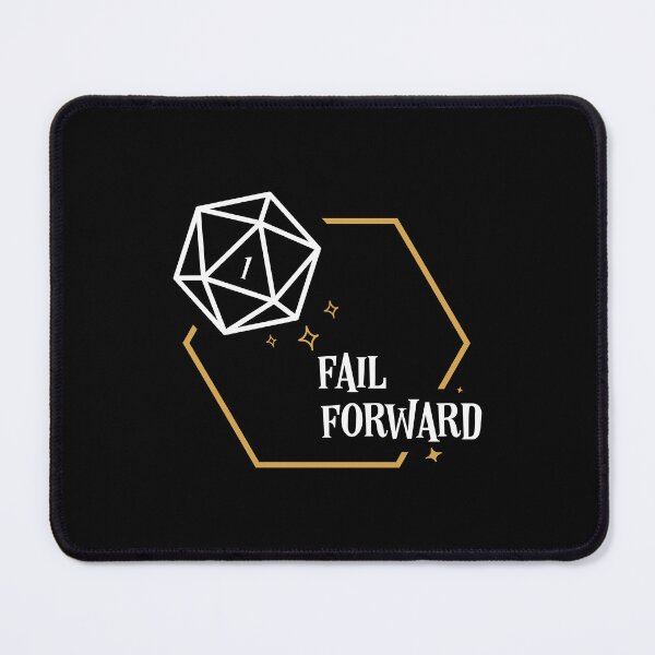 Item preview, Funny Fail Forward Critical Fail designed and sold by pixeptional.