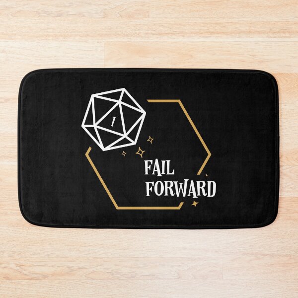 Item preview, Funny Fail Forward Critical Fail designed and sold by pixeptional.