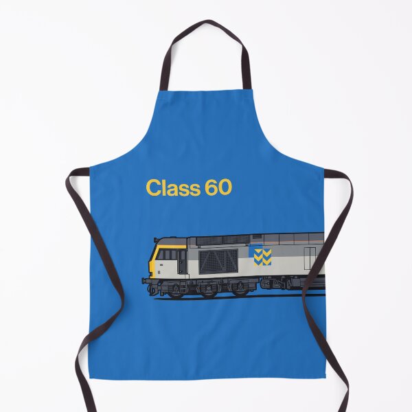 Item preview, Class 60 Freight Metal Blue Train Side England UK designed and sold by VoodooCircus.