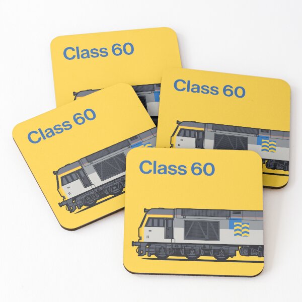 Item preview, Class 60 Freight Petroleum Yellow Train Side England UK designed and sold by VoodooCircus.