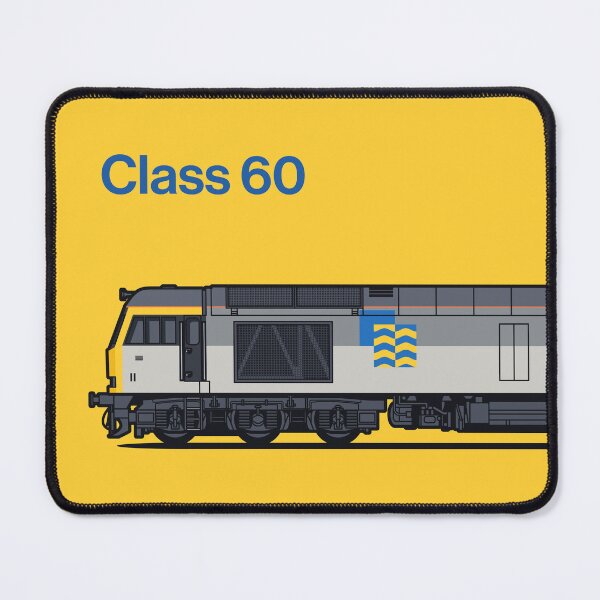 Item preview, Class 60 Freight Petroleum Yellow Train Side England UK designed and sold by VoodooCircus.