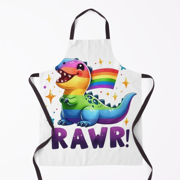 Item preview, Lgbt Rainbow Dinos designed and sold by clarkfraser.
