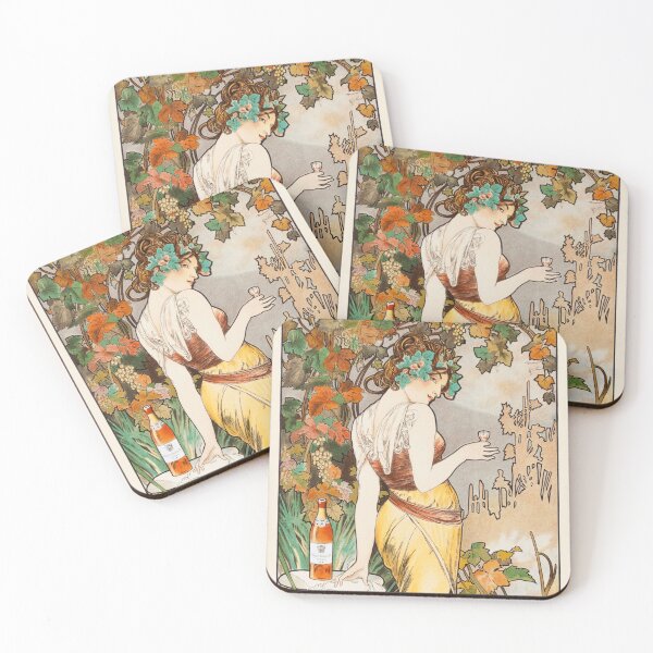 Artikelvorschau, Alphonse Mucha - Cognac Bisquit entworfen und verkauft von elektronen.