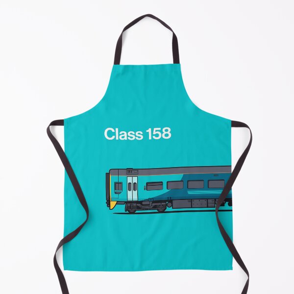 Item preview, Class 158 Turquoise Train Side England UK designed and sold by VoodooCircus.