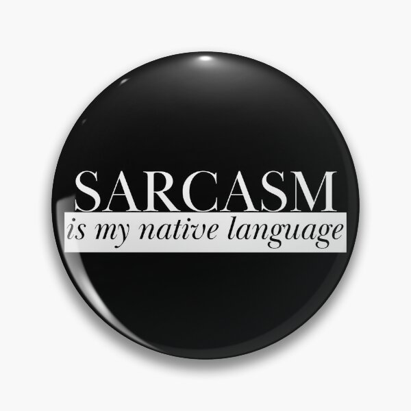 Item preview, Sarcasm is my native language - basic tall white, white bar designed and sold by ladybugs-lattes.