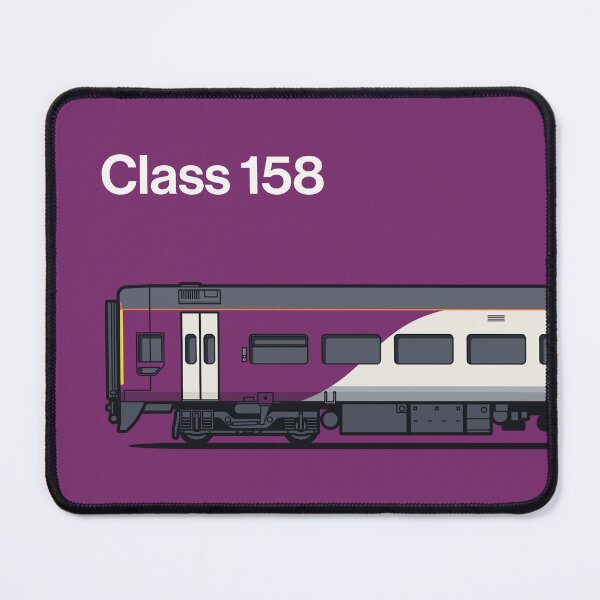 Item preview, Class 158 Purple Train Side England UK designed and sold by VoodooCircus.