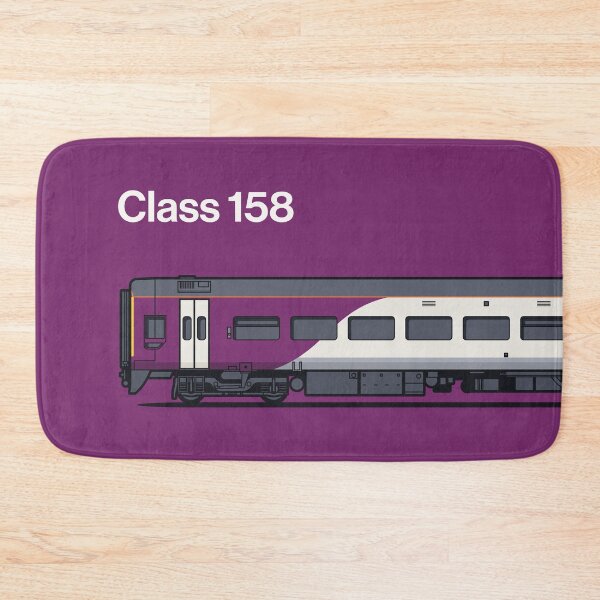 Item preview, Class 158 Purple Train Side England UK designed and sold by VoodooCircus.