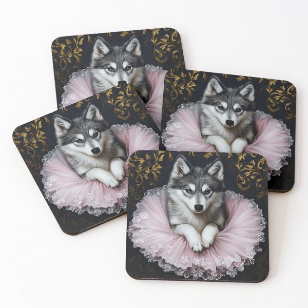 Item preview, Wolfdog Ballerina designed and sold by Nocturne  Paws.